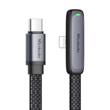 Mcdodo CA-3350 USB į USB-C kampinis kabelis, 1,2 m (juodas)