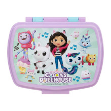 Priešpiečių dėžutė vaikams STOR 21274 400 ml Gabby's Dollhouse (rožinė ir mėlyna)