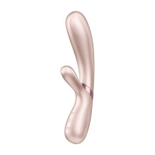 Satisfyer Hot Lover šildomas vibratorius rožinės ir auksinės spalvos