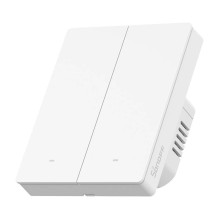 Smart wall switch SONOFF M5-2C-80W Matter (2-channel, to frame)