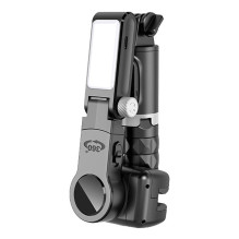 Gimbal / stand with light APEXEL Q18 (black)