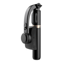 Gimbal / stand with light APEXEL Q08d (black)