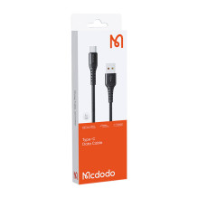 Mcdodo CA-2273 USB-A į USB-C laidas, 60 W, 3 m (juodas)