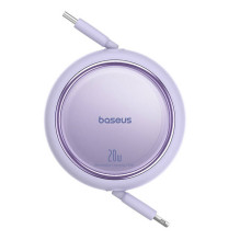 USB kabelis Baseus Free2Pull USB-C iki iP 20W 1m (violetinė)