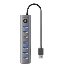 Orico Hub USB-C iki 7xUSB-A...