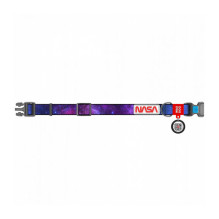 Waudog &quot;NASA21&quot; nylon dog collar with QR code, size L