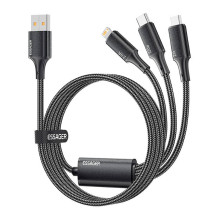 USB-A 3in1 laidas, Essager,...