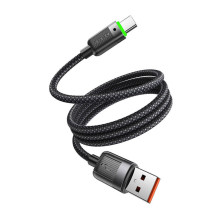 Mcdodo CA-5650 USB-A į USB-C laidas, 6A, savaime apvyniojamas, 1,2 m