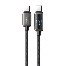 Mcdodo CA-4250 USB-C į USB-C laidas, 100 W, LED ekranas, 1,2 m