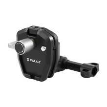 Motorcycle Windshield Mount Clip PULUZ for Action Cameras (Black)