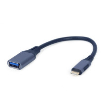 I / O ADAPTER USB-C TO USB OTG / GREY A-USB3C-OTGAF-01 GEMBIRD