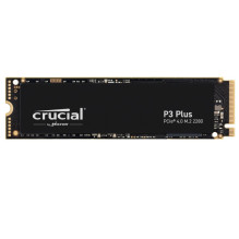 SSD, CRUCIAL, P3 Plus, 4TB, M.2, PCIE, NVMe, 3D NAND, Rašymo greitis 4100 MB/s, Skaitymo greitis 4800 MB/s, TBW 800 TB, 