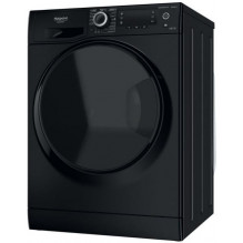 Black washing machine with dryer Hotpoint Ariston NDD 11725 BDA EE