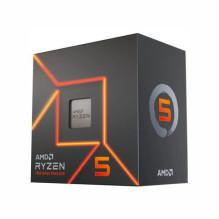 CPU, AMD, Desktop, Ryzen 5, 7600, Raphael AM5, 3800 MHz, Cores 6, 32MB, Socket SAM5, 65 Watts, GPU Radeon, BOX, 100-1000