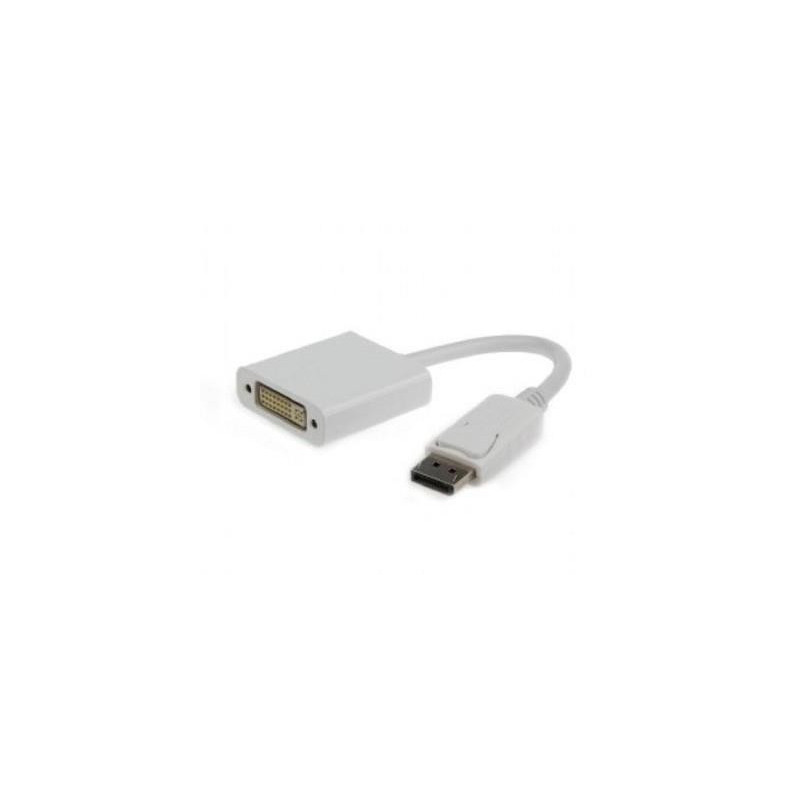 I / O ADAPTER DISPLAYPORT TO DVI / WHITE A-DPM-DVIF-002-W GEMBIRD