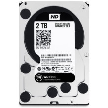 HDD, WESTERN DIGITAL, Black, 2TB, SATA 3.0, 64 MB, 7200 rpm, 3,5&quot;, WD2003FZEX