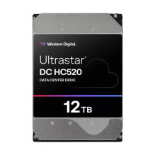 HDD, WESTERN DIGITAL ULTRASTAR, Ultrastar DC HC520, HUH721212ALE604, 12TB, SATA 3.0, 256 MB, 7200 aps./min., 3,5&quot;, 