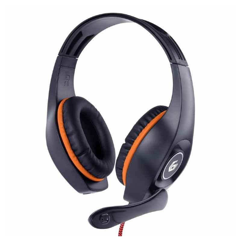 HEADSET GAMING / ORANGE GHS-05-O GEMBIRD