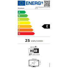 LCD Monitor, VIEWSONIC, VX3276-2K-MHD-2, 32&quot;, Business, Panel IPS, 2560x1440, 16:9, 75Hz, Matte, Speakers, Tilt, Co