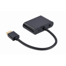 I / O ADAPTERIS HDMI Į HDMI / VGA / A-HDMIM-HDMIFVGAF-01 GEMBIRD