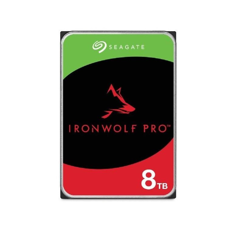 HDD, SEAGATE, IronWolf Pro, 8TB, SATA, 256 MB, 7200 rpm, 3,5&quot;, ST8000NT001