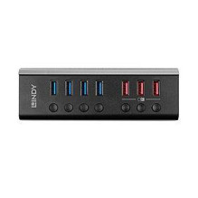 I / O HUB USB3 4PORT+3CHARGE / 43371 LINDY