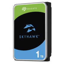 HDD, SEAGATE, SkyHawk, 1TB, SATA, 256 MB, 5400 rpm, Discs / Heads 1 / 2, 3,5&quot;, ST1000VX013