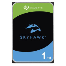 HDD, SEAGATE, SkyHawk, 1TB, SATA, 256 MB, 5400 aps./min., Diskai / galvutės 1/2, 3,5&quot;, ST1000VX013