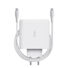 MOBILIUS ĮKROVIKLIS SIENINĖ MAXO 100W / USB-C WHITE 25140 TRUST