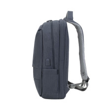 NB BACKPACK ANTI-THEFT 17.3&quot; / 7567 DARK GREY RIVACASE