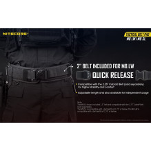 NITECORE Tactical Belt MB LW