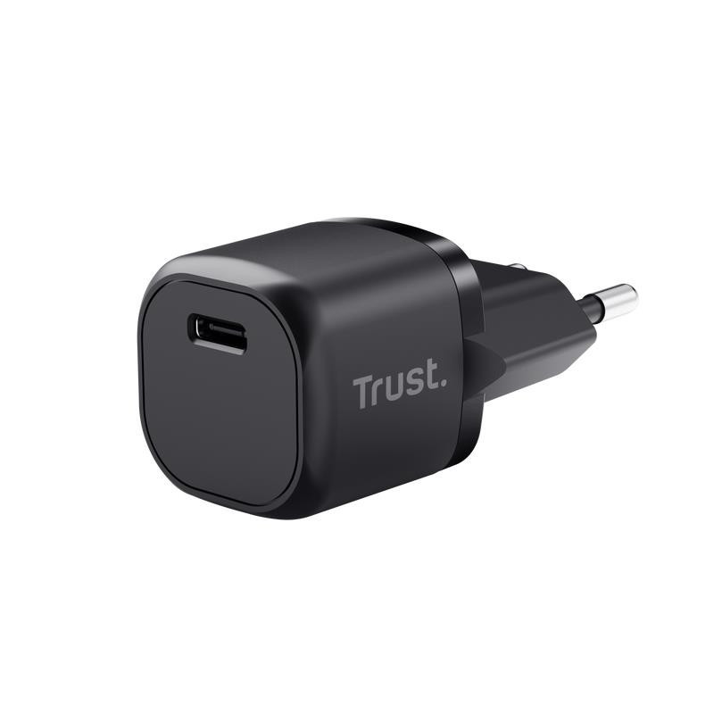 MOBILE CHARGER WALL MAXO 20W / USB-C BLACK 25174 TRUST