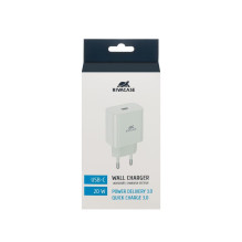 MOBILE CHARGER WALL / WHITE PS4101 W00 RIVACASE