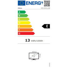 LCD monitorius, DAHUA, LM19-L200, 19,5&quot;, verslo, skydelis TN, 1600X900, 16:9, 75Hz, 5 ms, juoda spalva, LM19-L200