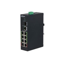 Switch, DAHUA, LR2110-8ET-120-V2, PoE ports 8, DH-LR2110-8ET-120-V2