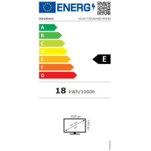 LCD Monitor, VIEWSONIC, VA2408-MHDB, 23.8&quot;, Panel IPS, 1920x1080, 16:9, 100Hz, Matte, 1 ms, Speakers, Tilt, Colour 