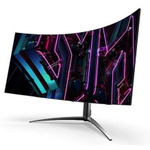 LCD monitorius, ACER, X45BMIIPHUZX, 44,5&quot;, žaidimai / išlenktas / 21 : 9, skydelis OLED, 3440x1440, 21:9, 240 Hz, m