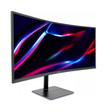 LCD Monitor, ACER, Nitro XV5 XV345CURVBMIPH, 34&quot;, Gaming / Curved / 21 : 9, Panel VA, 3440x1440, 21:9, 165Hz, Matte