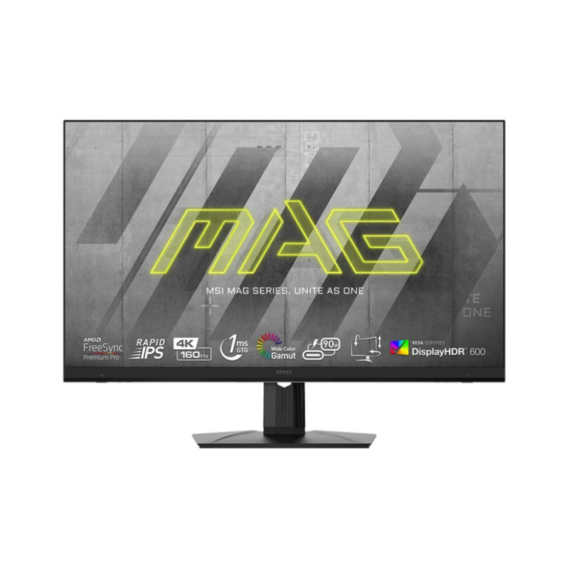 LCD Monitor, MSI, MAG 323UPF, 32&quot;, Gaming / 4K, Panel IPS, 3840x2160, 16:9, 160Hz, Matte, 1 ms, Swivel, Height adju