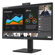 LCD Monitor, LG, 27&quot;, Panel IPS, 2560x1440, 16:9, 5 ms, Speakers, Swivel, Pivot, Height adjustable, Tilt, Colour Bl