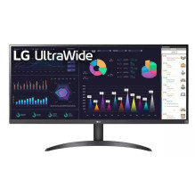 LCD Monitor, LG, 34WQ500-B, 34&quot;, Business / 21 : 9, Panel IPS, 2560x1080, 21:9, 100hz, Matte, 5 ms, Tilt, Colour Bl