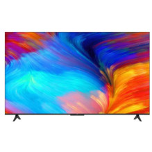 TV Set, TCL, 43&quot;, 4K / Smart, 3840x2160, Wireless LAN, Bluetooth, Google TV, Black, 43P637