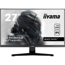 LCD Monitor, IIYAMA, 27&quot;, Gaming, Panel IPS, 1920x1080, 16:9, 100Hz, Matte, 1 ms, Speakers, Tilt, Colour Black, G27