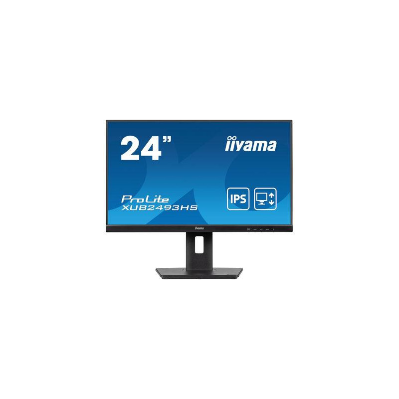 LCD Monitor, IIYAMA, 23.8&quot;, Business, Panel IPS, 1920x1080, 16:9, 100Hz, Matte, 0.5 ms, Speakers, Swivel, Pivot, He