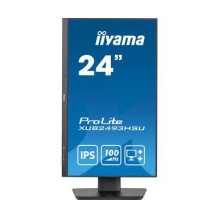 LCD monitorius, IIYAMA, 23,8&quot;, verslas, skydelis IPS, 1920x1080, 16:9, 100Hz, matinis, 1 ms, garsiakalbiai, pasukam