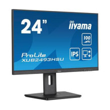 LCD monitorius, IIYAMA, 23,8&quot;, verslas, skydelis IPS, 1920x1080, 16:9, 100Hz, matinis, 1 ms, garsiakalbiai, pasukam