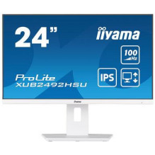 LCD Monitor, IIYAMA, 23.8&quot;, Business, Panel IPS, 1920x1080, 16:9, 100Hz, Matte, 0.4 ms, Speakers, Swivel, Pivot, He