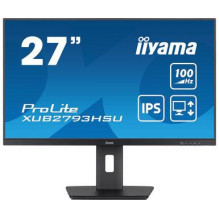 LCD Monitor, IIYAMA, 27&quot;, Business, Panel IPS, 1920x1080, 16:9, 100Hz, Matte, 1 ms, Speakers, Swivel, Pivot, Height