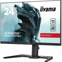 LCD Monitor, IIYAMA, GB2470HSU-B5, 24&quot;, Panel IPS, 1920x1080, 16:9, 165Hz, Matte, 0.8 ms, Speakers, Pivot, Height a