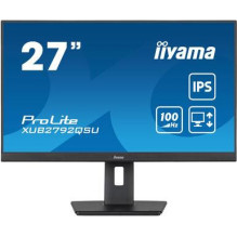 LCD Monitor, IIYAMA, 27&quot;, Business, Panel IPS, 2560x1440, 16:9, 100Hz, Matte, 0.4 ms, Speakers, Swivel, Pivot, Heig